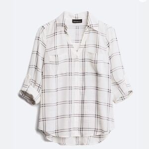 Women’s Button Down Blouse, Size XXL